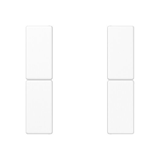 Jung Tastensatz 2fach, F50, Serie AS/A, alpinweiß A502TSAWW