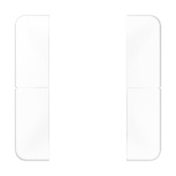 Jung Tastensatz 2fach, F50, Serie CD, alpinweiß...