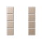 Jung Tastensatz 4fach, F50, Serie A, champagner A504TSACH