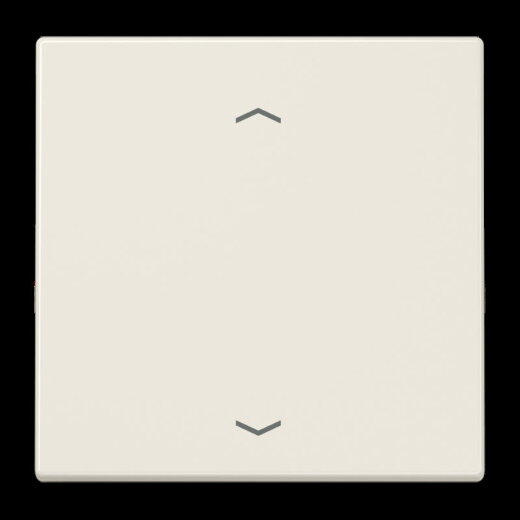 Jung Wippe 1fach, mit Pfeilsymbolen, Duroplast, Serie LS, weiß LS990P