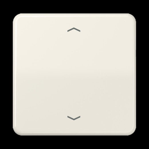 Jung Wippe 1fach, mit Pfeilsymbolen, Duroplast, Serie CD, weiß CD590P