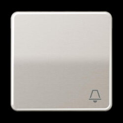 Jung Wippe 1fach, Symbol Klingel, Aluminium eloxiert,...