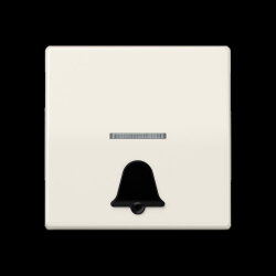 Jung Wippe 1fach mit Lichtleiter, mit abtastbarem Symbol...