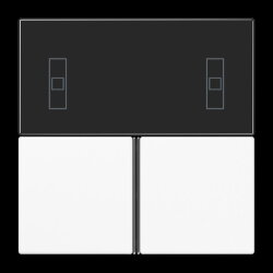 Jung Tastensatz 3fach, F40 Raumcontroller, Serie LS,...