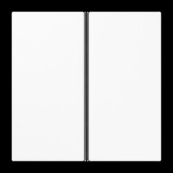 Jung Tastensatz 2fach, F40, Serie LS, alpinweiß...