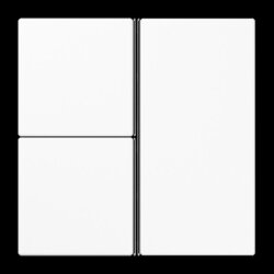 Jung Tastensatz 3fach, F40, Serie LS, alpinweiß...