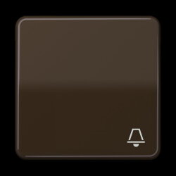 Jung Wippe 1fach, Symbol Klingel, Duroplast, Serie CD,...