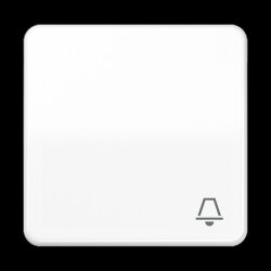 Jung Wippe 1fach, Symbol Klingel, Duroplast, Serie CD,...