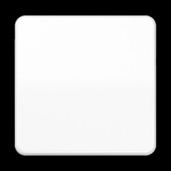 Jung Wippe 1fach, Thermoplast, Serie CD, alpinweiß...