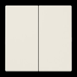 Jung Wippe 2fach, Duroplast, Serie LS, weiß LS995