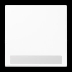 Jung Wippe 1fach, mit Schriftfeld, Duroplast, Serie LS,...