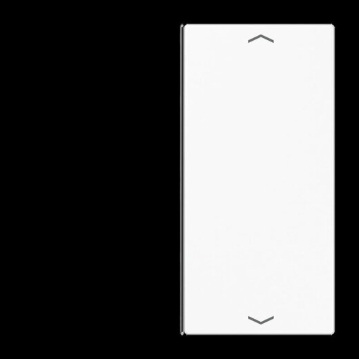 Jung Taste 2fach, mit Pfeilsymbolen, F40, Serie LS, alpinweiß LS402TSAPWW