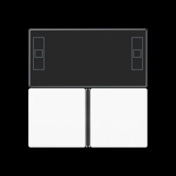 Jung Tastensatz 3fach, F40 Raumcontroller, Serie AS/A,...