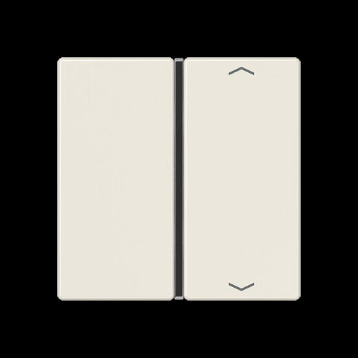 Jung Taste 1fach, mit Pfeilsymbolen, F40, Serie AS, weiß A401TSAP