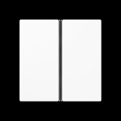 Jung Tastensatz 2fach, F40, Serie AS/A, alpinweiß...