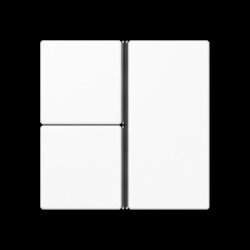 Jung Tastensatz 3fach, F40, Serie AS/A, alpinweiß...