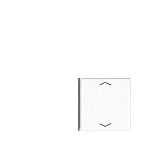 Jung Taste 4fach, 1+4, mit Pfeilsymbolen, F40, Serie A, alpinweiß A404TSAPWW14