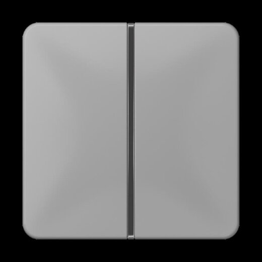 Jung Tastensatz 1fach, F40, Serie CD, grau CD401TSAGR