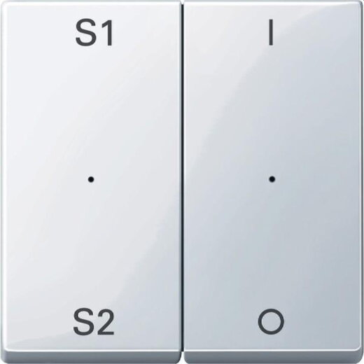 Merten Serienwippe MEG5228-0325 2fach aktivweiss glaenzend