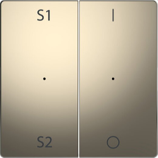 Merten Wippe Nickelmetallic System Design