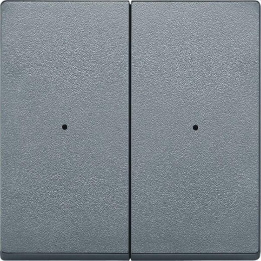 Merten Serienwippe MEG5220-0460 2fach aluminium