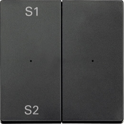 Merten Serienwippe MEG5226-0414 2fach anthrazit