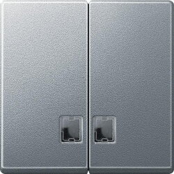 Merten Serienwippe 437560 aluminium System M