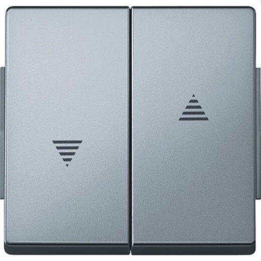 Merten Serienwippe 343460 aluminium AQUADESIGN