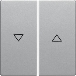 Berker Wippe M3Symbol Pfeil Q1/Q3 alu samt lackiert