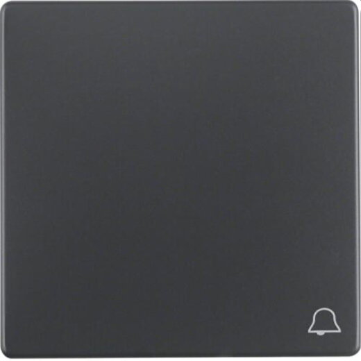 Berker Wippe M316206056 Symbol Klingel anthrazit samt