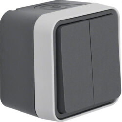 Berker Serientaster M350753515 lichtgrau