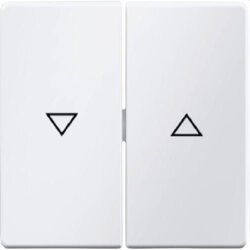 Berker Serienwippe M316256089 polarweiss samt