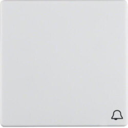 Berker Wippe M316206059 Symbol Klingel polarweiss samt