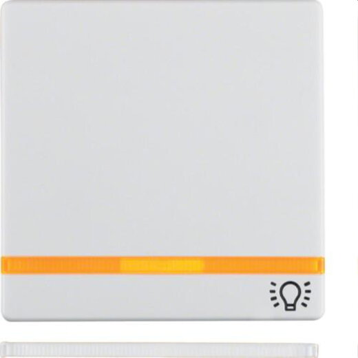 Berker Wippe M316216079 Symbol Licht polarweiss samt