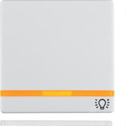 Berker Wippe M316216079 Symbol Licht polarweiss samt