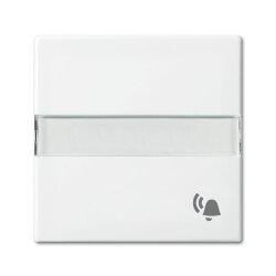 Busch-Jaeger 2506 N/KI-914 mit Beschriftung Klingel Wippe