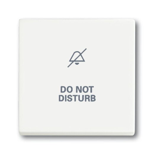 Busch-Jaeger 1786/11-884 Symbol Do Not Disturb Wippe
