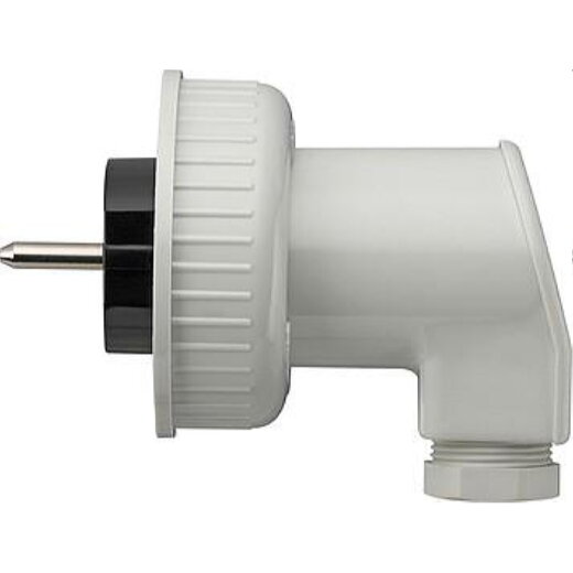 Gira SCHUKO-Stecker 002031 SCHUKO-Stecker WD AP grau