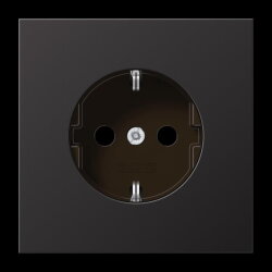 Jung SCHUKO Steckdose, 16 A 250 V ~, Aluminium...