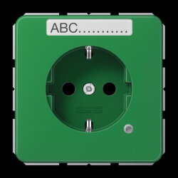 Jung SCHUKO Steckdose, 16 A 250 V ~, ohne Krallen,...