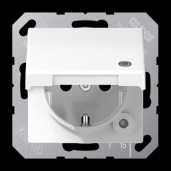 Jung SCHUKO Steckdose, 16 A 250 V ~, ohne Krallen,...