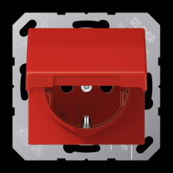 Jung SCHUKO Steckdose, 16 A 250 V ~, ohne Krallen,...