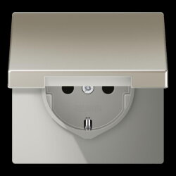 Jung SCHUKO Steckdose, 16 A 250 V ~, Klappdeckel,...