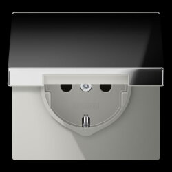 Jung SCHUKO Steckdose, 16 A 250 V ~, Klappdeckel,...