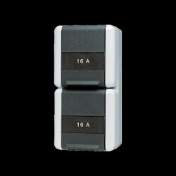 Jung SCHUKO®-Zweifach-Steckdose,...