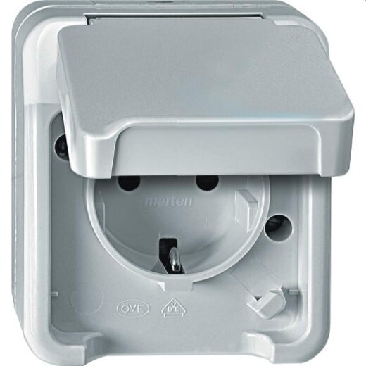 Merten SCHUKO-Steckdose MEG2400-8019 polarweiss