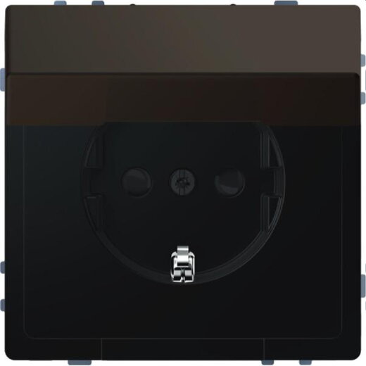 Merten SCHUKO-Steckdose Moccametallic System Design