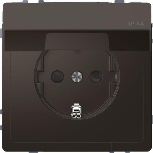 Merten SCHUKO-Steckdose Anthrazit System Design