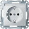 Merten SCHUKO-Steckdose MEG2302-0419 polarweiss System M