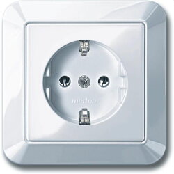 Merten SCHUKO-Steckdose MEG2301-1025 aktivweiss glaenzend...